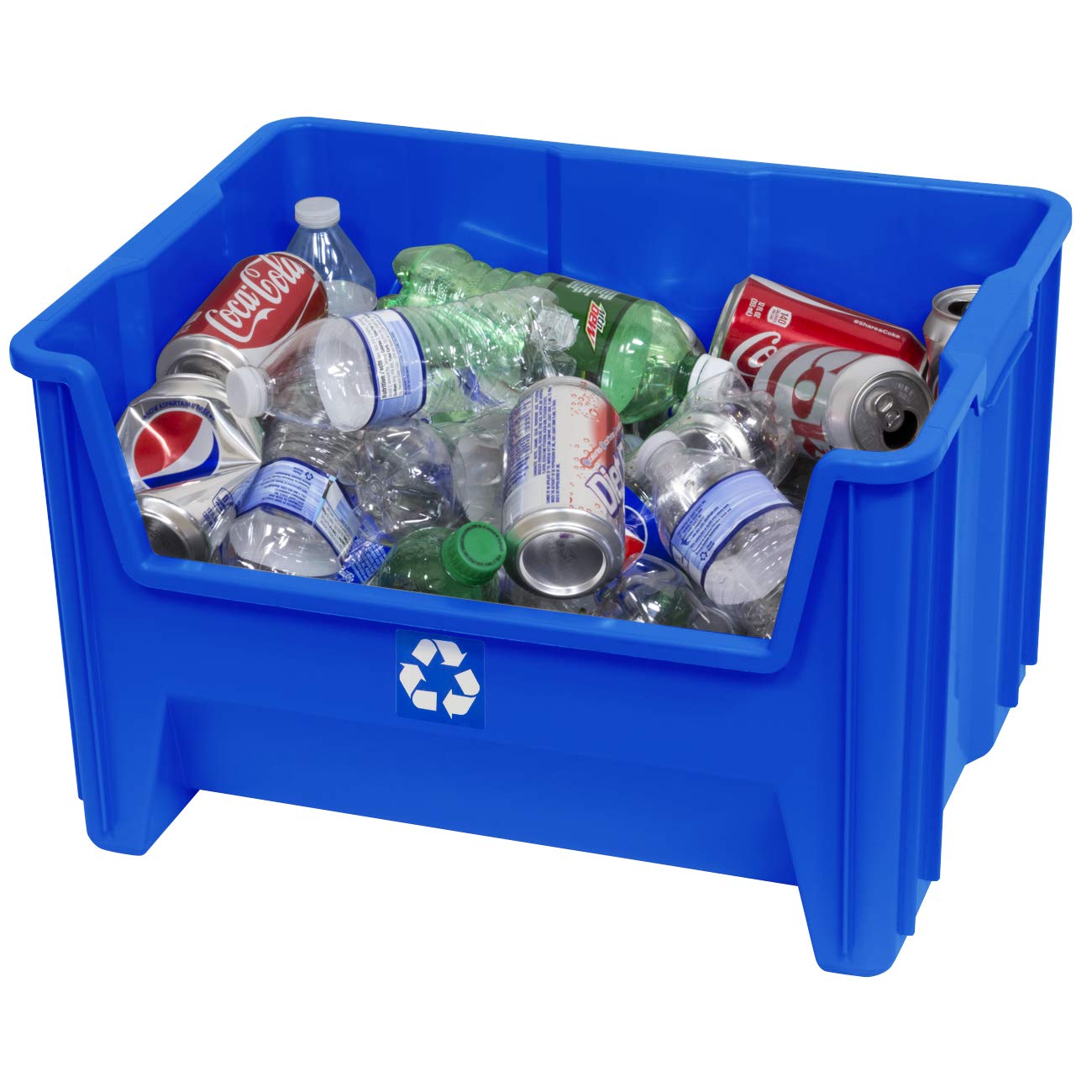 Commercial Industrial Heavy Duty Stackable Open (3 Count)