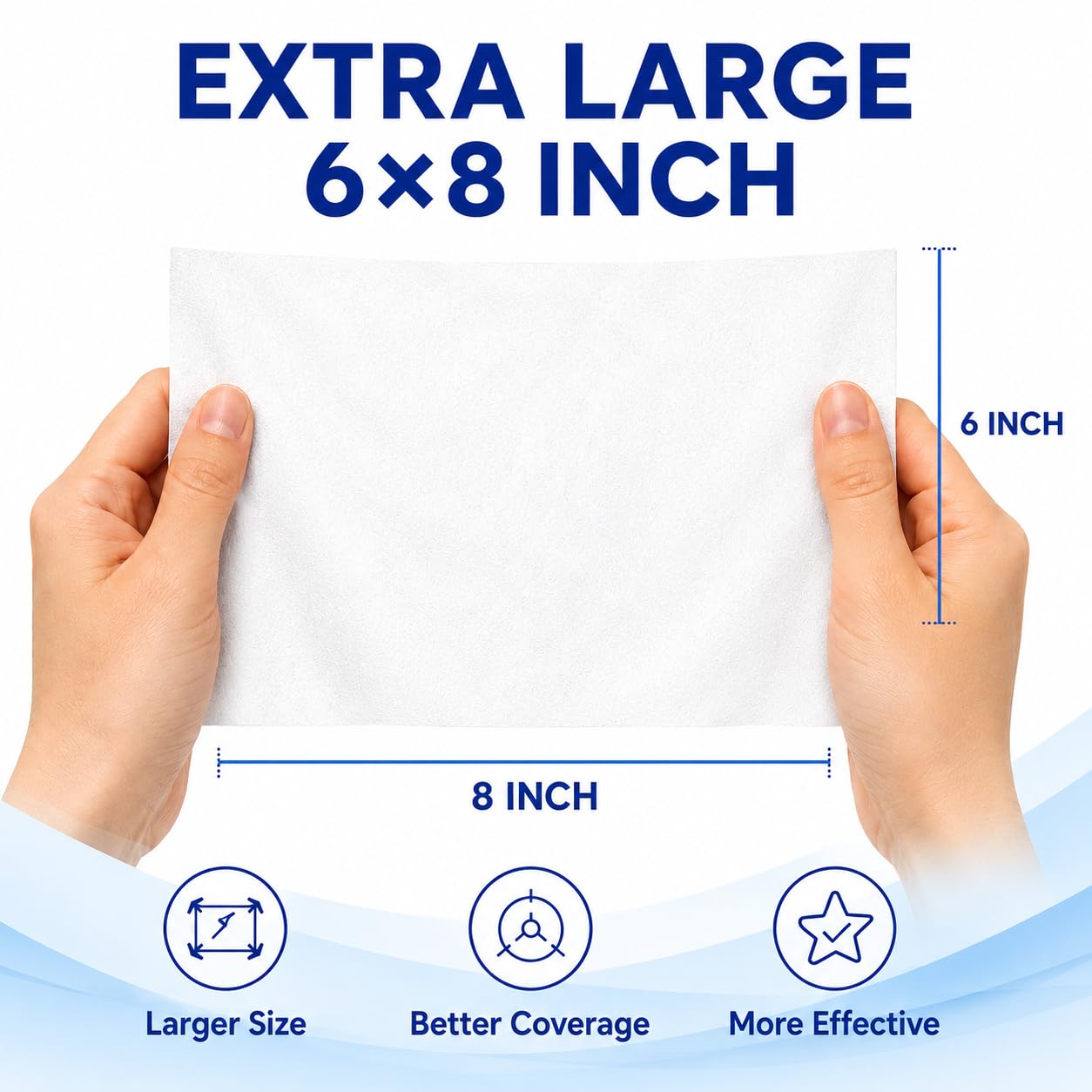 75% Ethyl Alcohol Extra Large Wipes (100 Count)