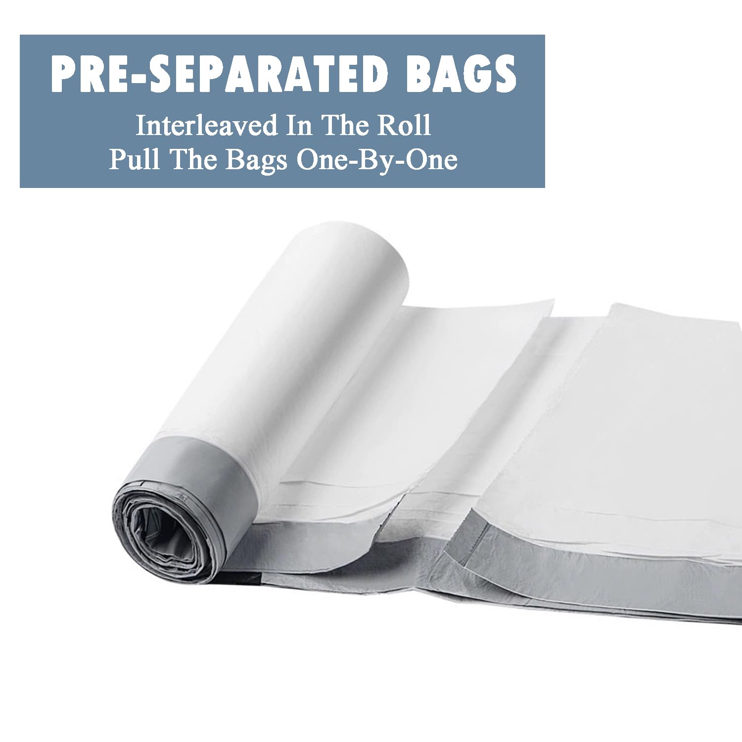 Small Trash Bags 4 Gallon (57 Count)