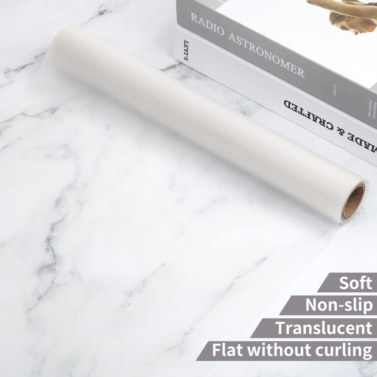 Shelf Liner Silicone Shelf Liners for Kitchen Cabinets Non (29.1 Sq Ft)