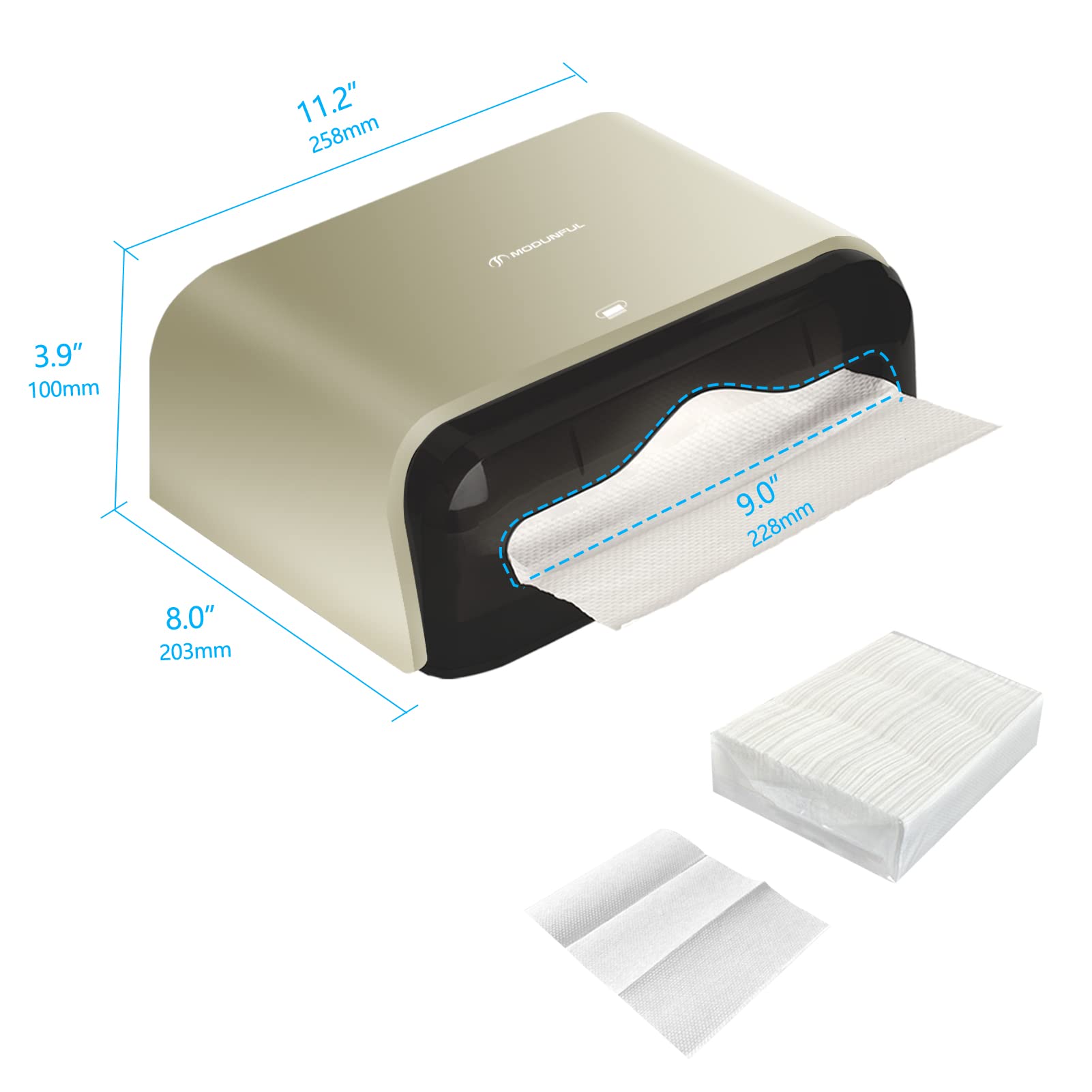 C Fold Paper Towel Dispenser for Bathroom