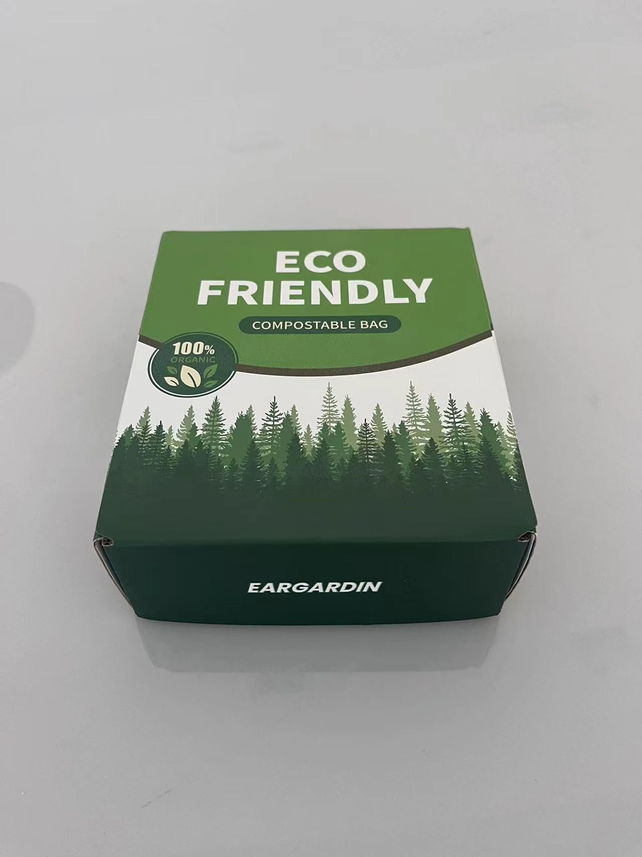 Compostable 8 Gallon Trash Bags Compost Small Garbage Bag Extra Thick 0.87 Mil for Kitchen Bathroom BPI Certified 30 Counts