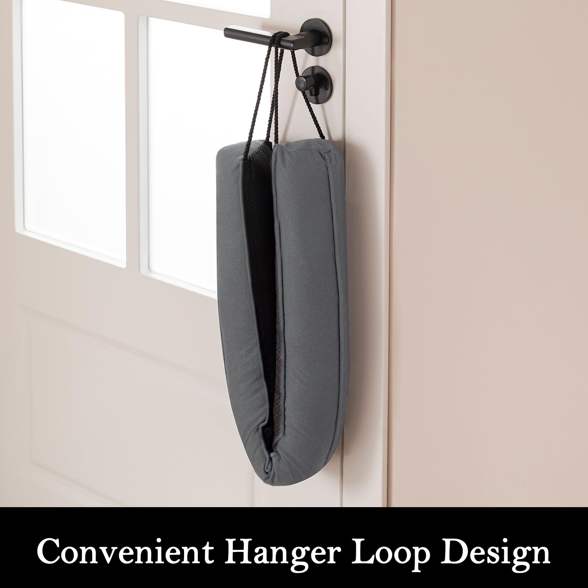 Door Draft Stopper with Removable Washable Cover