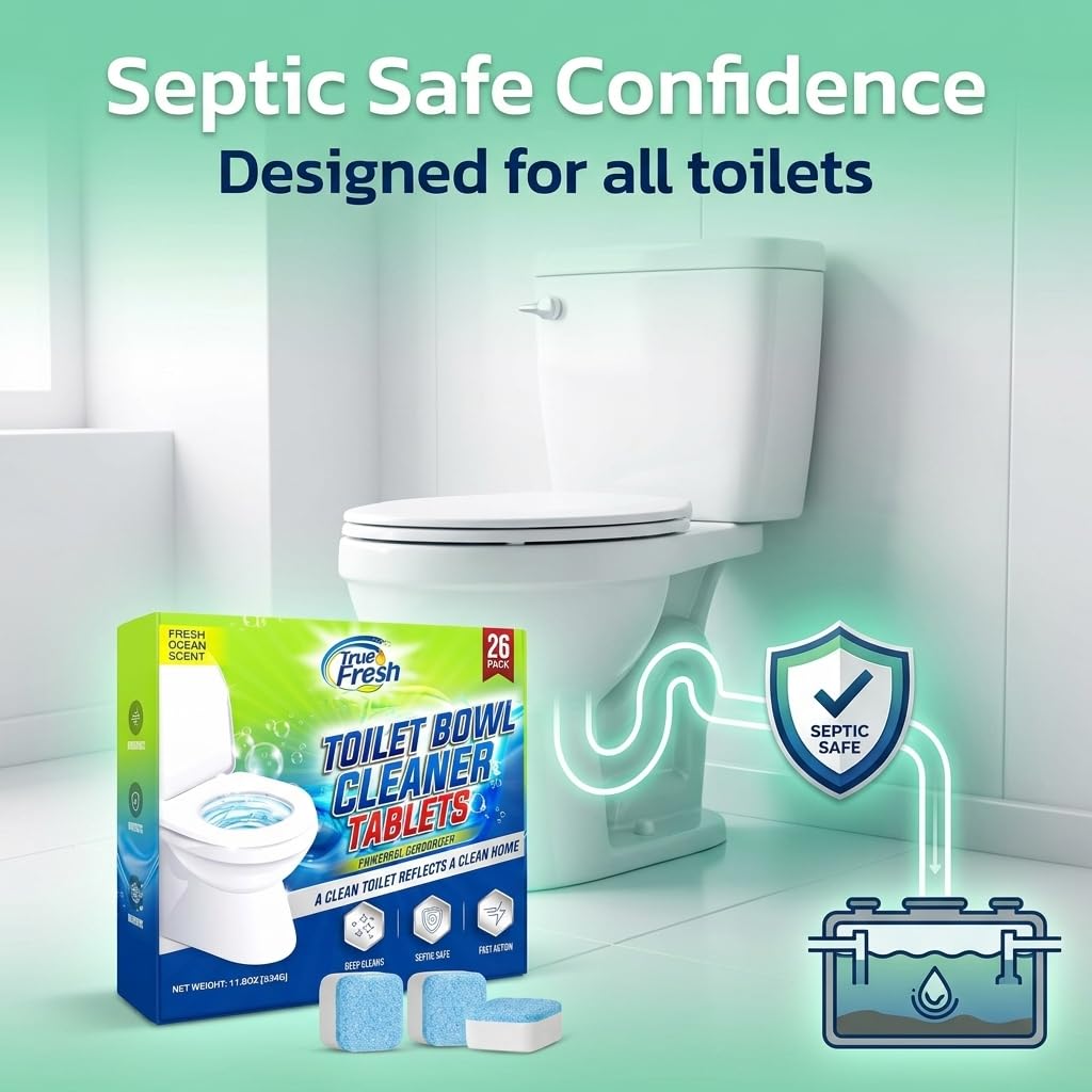 Toilet Bowl Cleaner Tablets (26 Count)