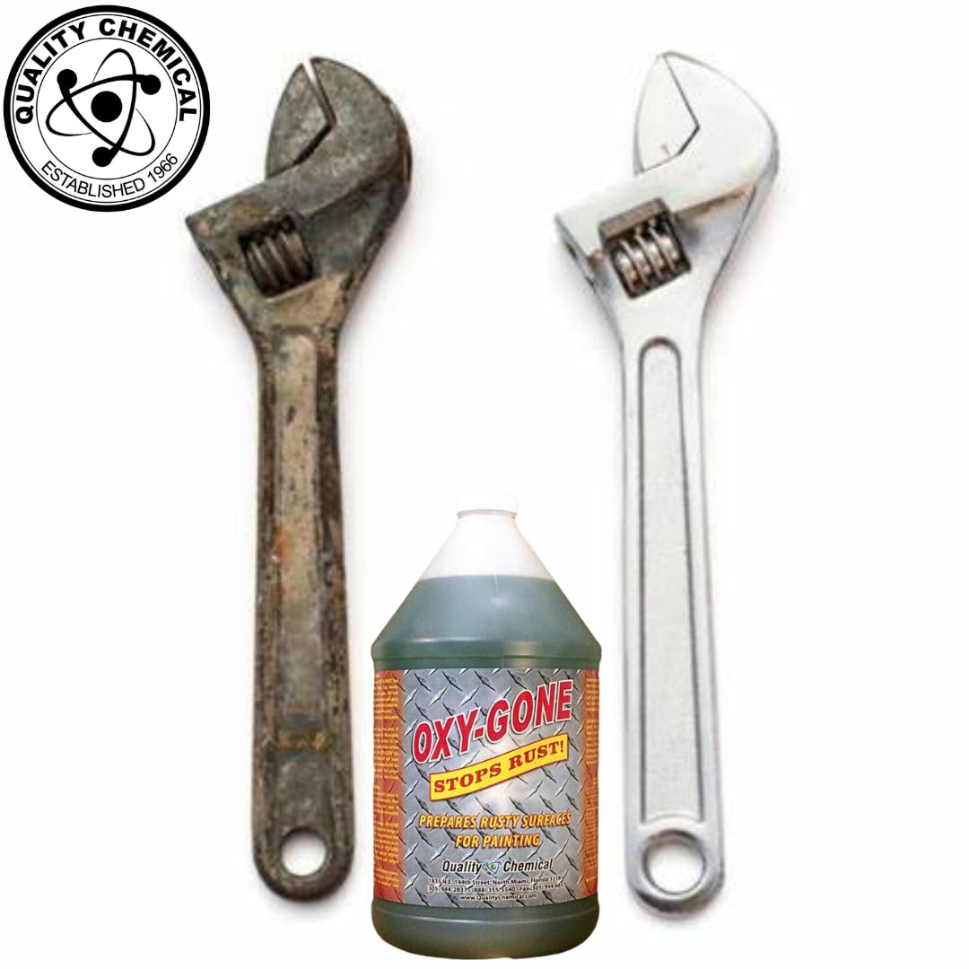 Oxy Gone Rust Remover and Metal Treatment (128 Fl Oz)