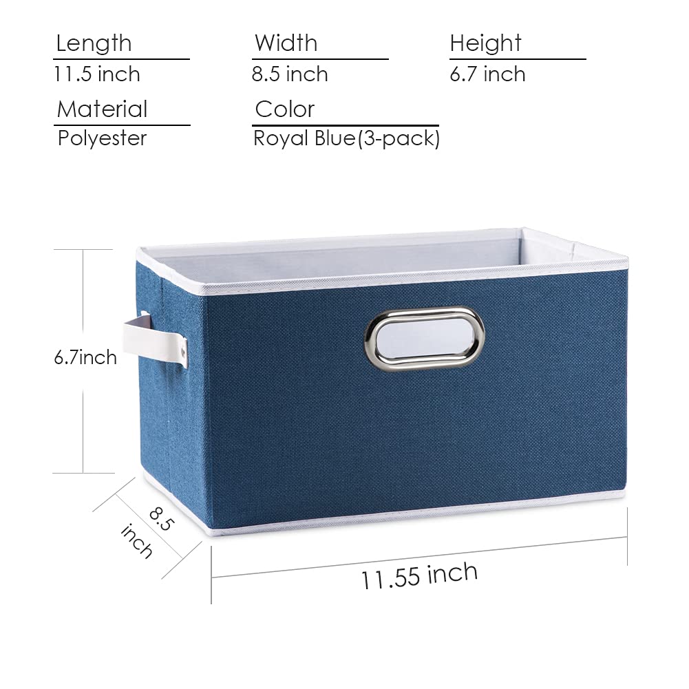 Fodable Storage Bins for Closet [3 (3 Count)