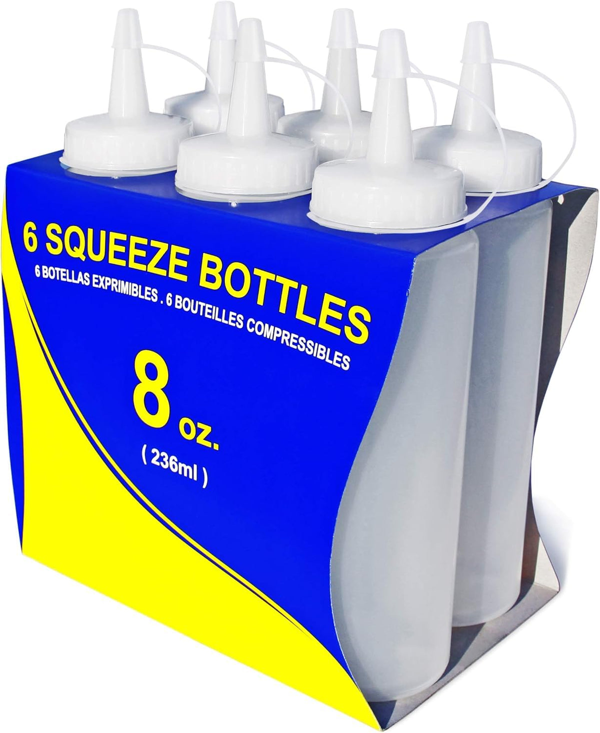 Squeeze Bottles (6 Count)