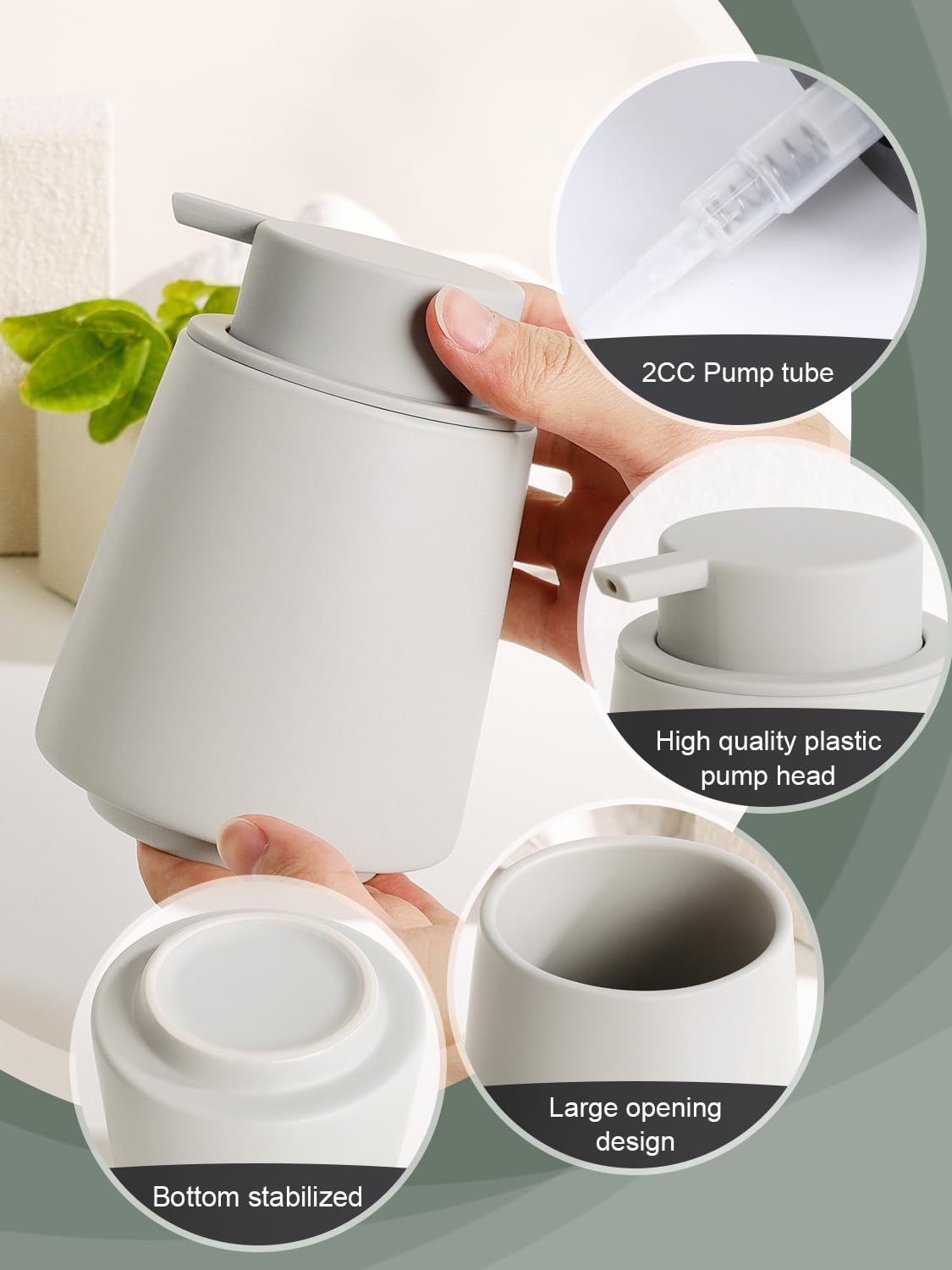 Ceramic Soap Dispenser