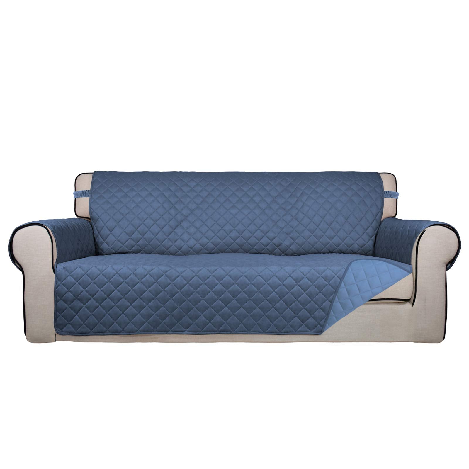 Reversible Quilted Sofa Cover