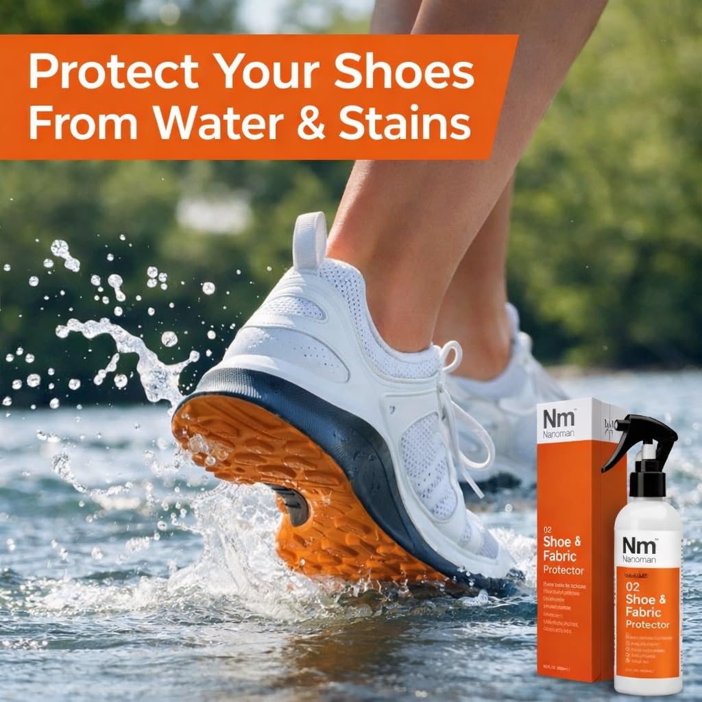 Shoe & Fabric Protector Spray 250mL (8.5 Fl Oz)
