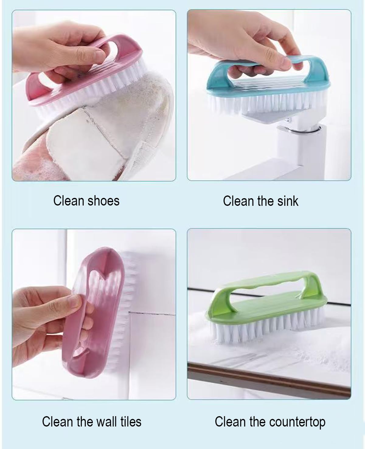 Scrub Brush for Cleaning (3 Count)