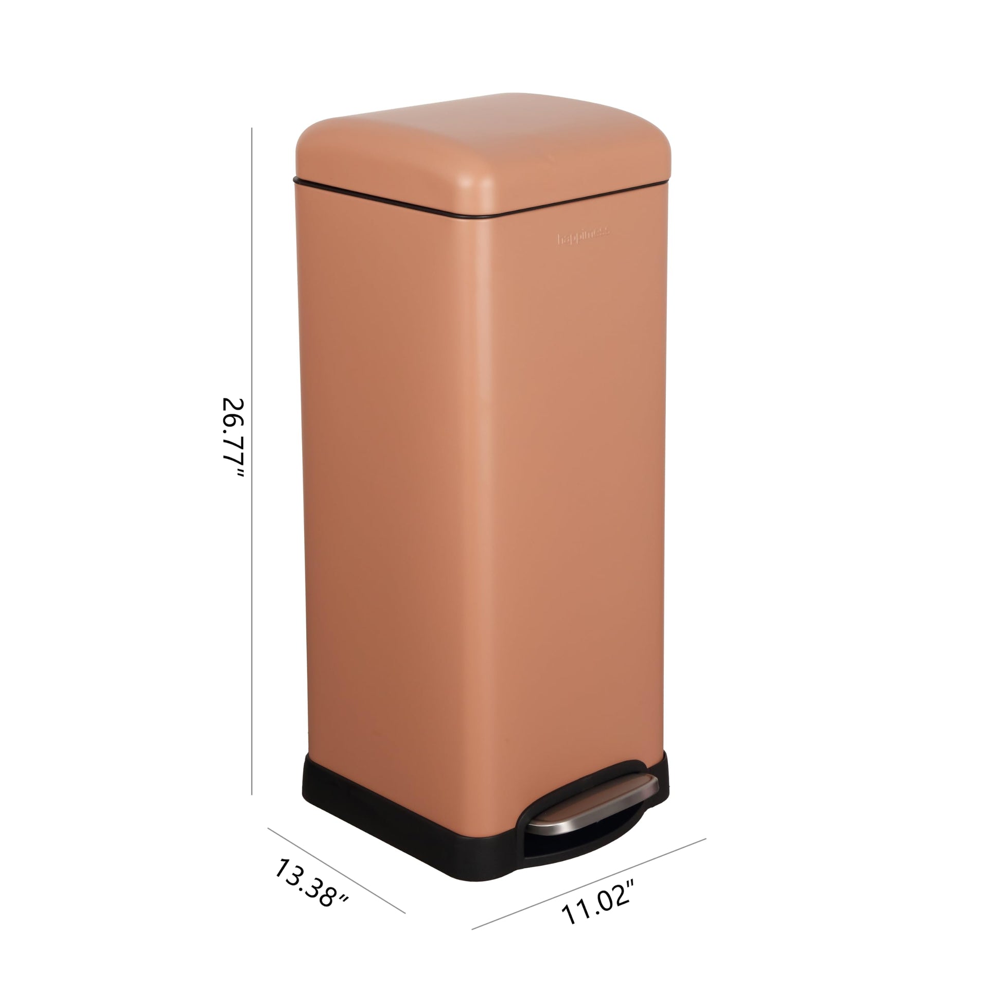 Betty 8 Gal Step Trash Can Soft
