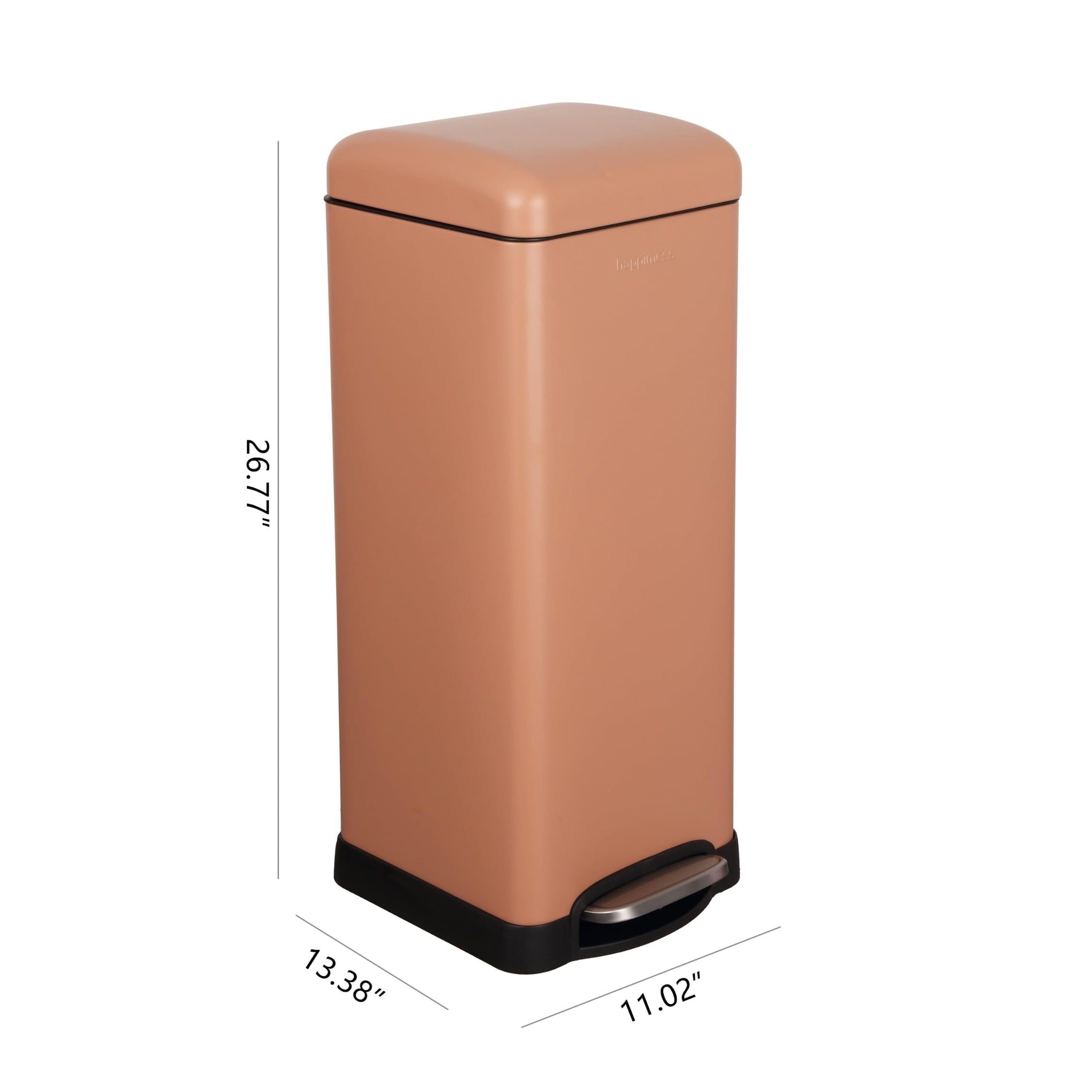 Betty 8 Gal Step Trash Can Soft