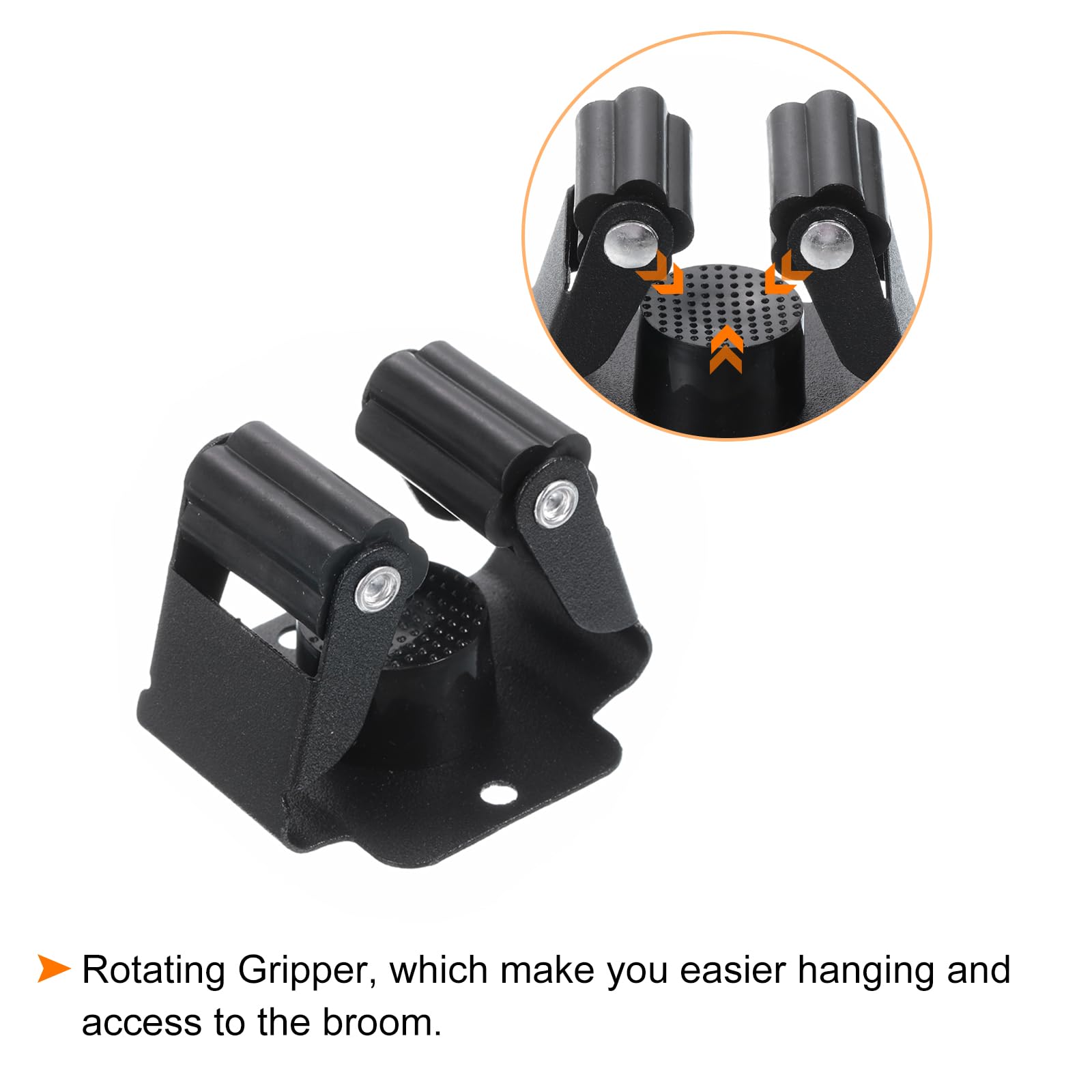 6pcs Mop Broom Holder Wall Mount