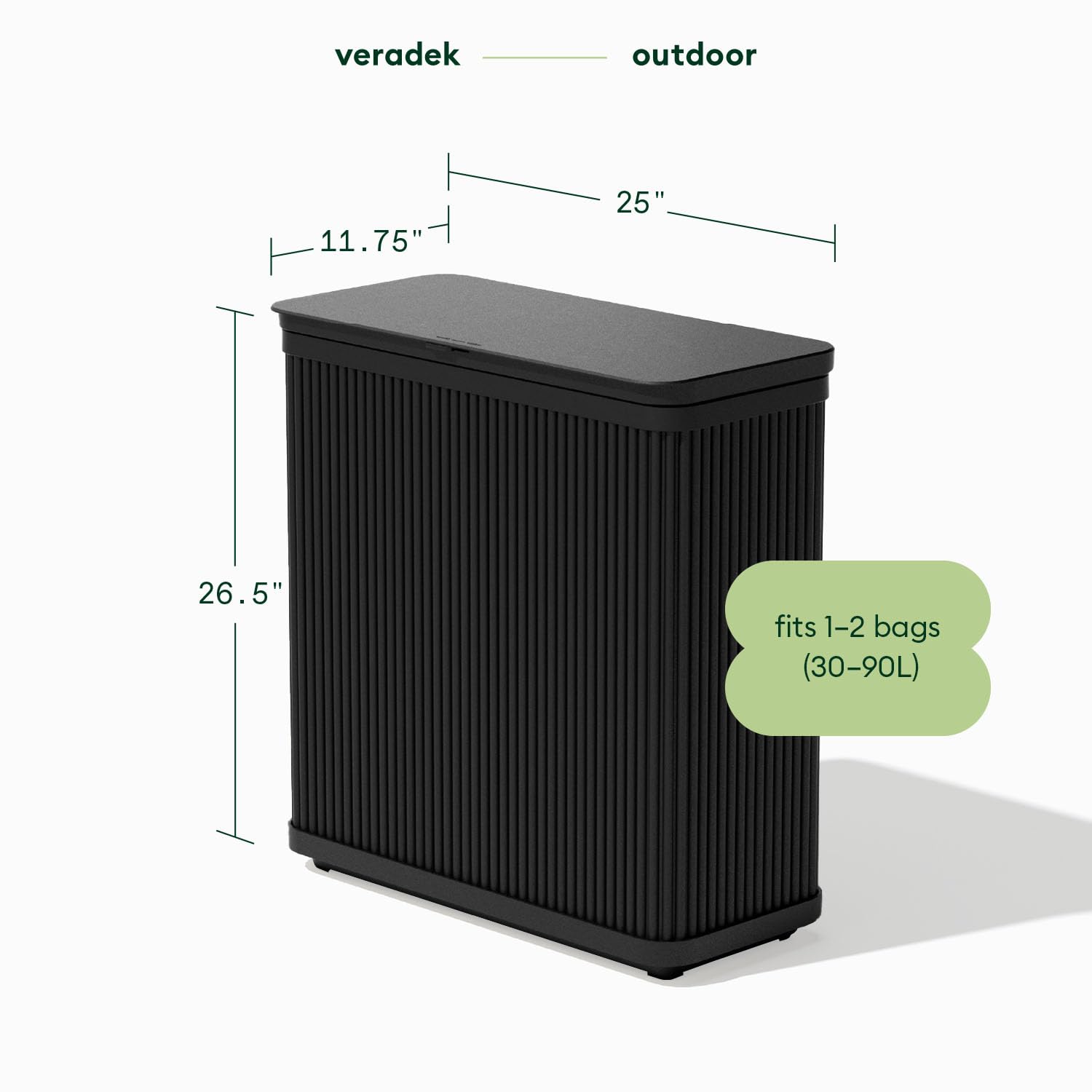 Tambour Waste Bin
