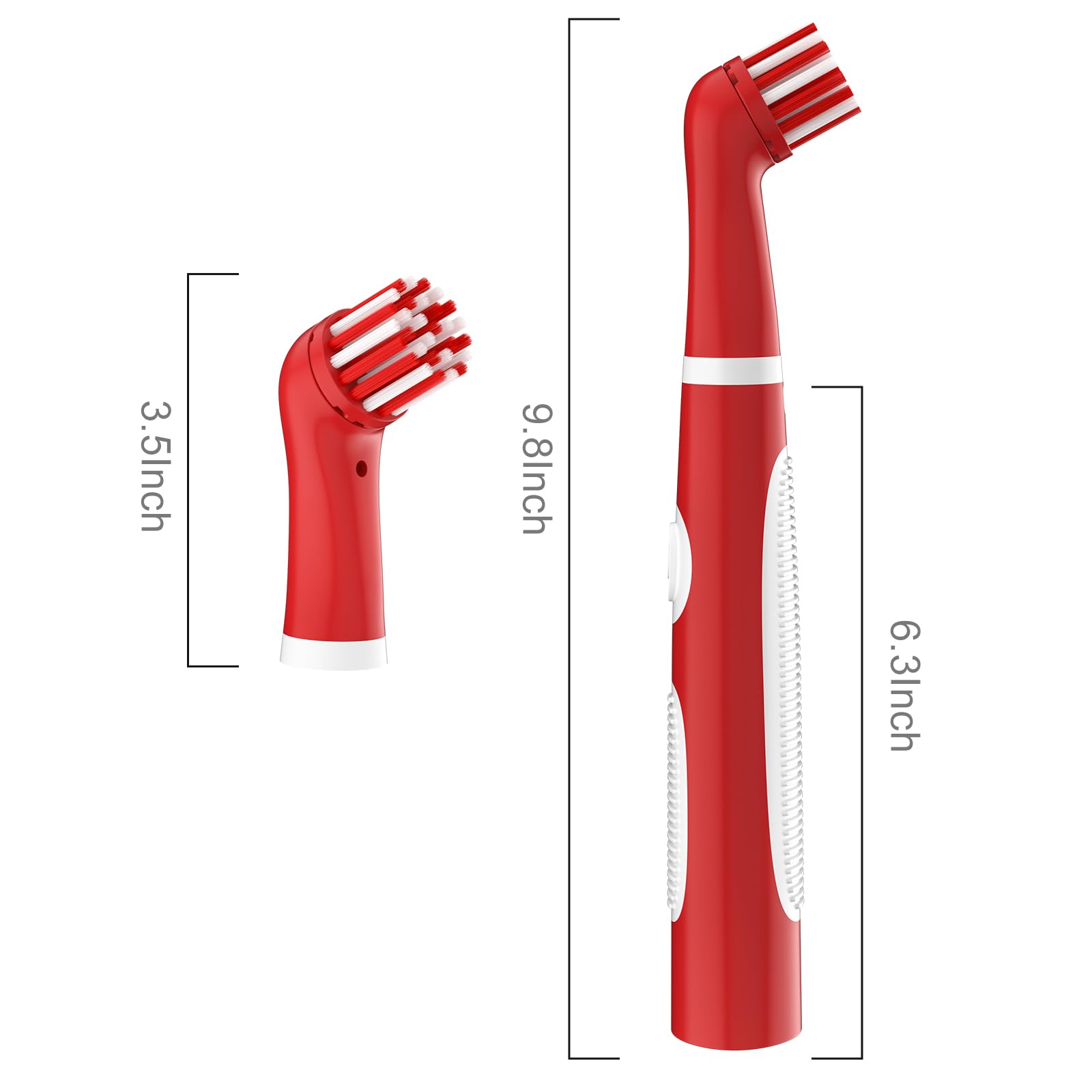 Rechargeable Electric Cleaning Brush with 4 in 1 Multiple Brush Heads and USB Cable