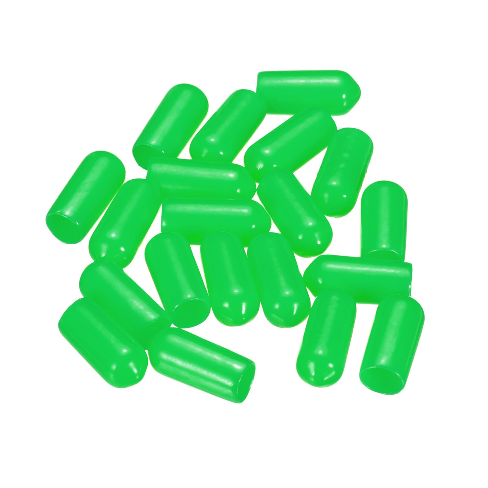 20pcs Rubber End Caps 6mm