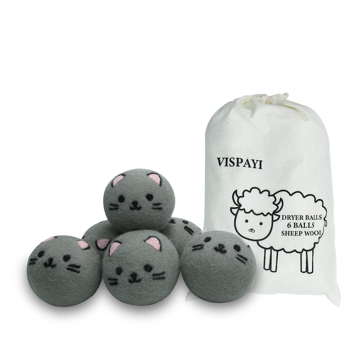 Dryer Balls Laundry Reusable (3 Count)