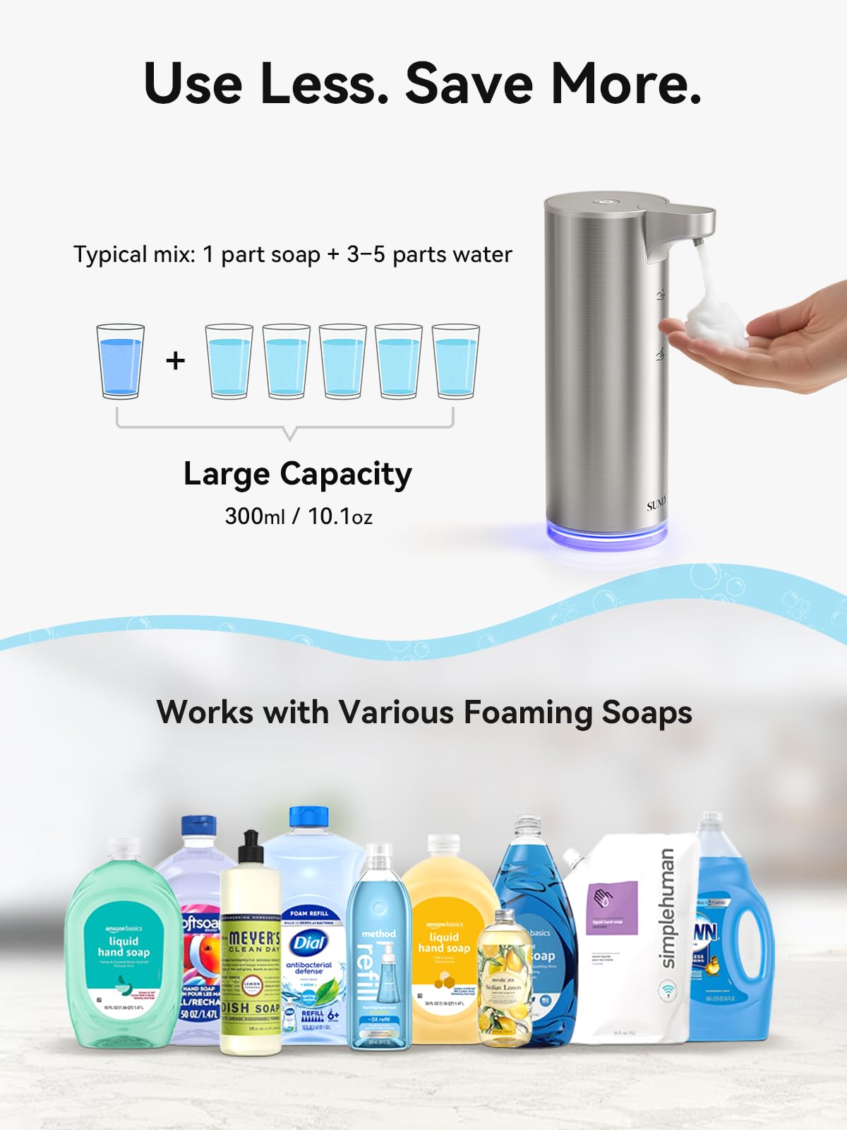 Automatic Foaming Soap Dispenser Touchless