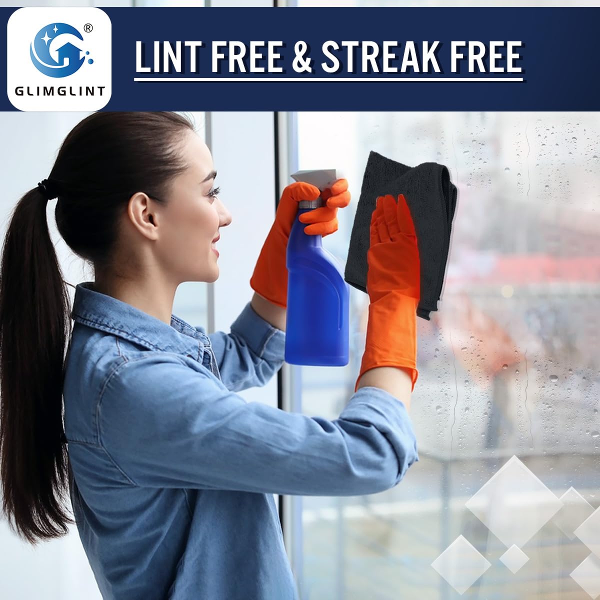 Microfiber Cleaning Cloth (150 Count)