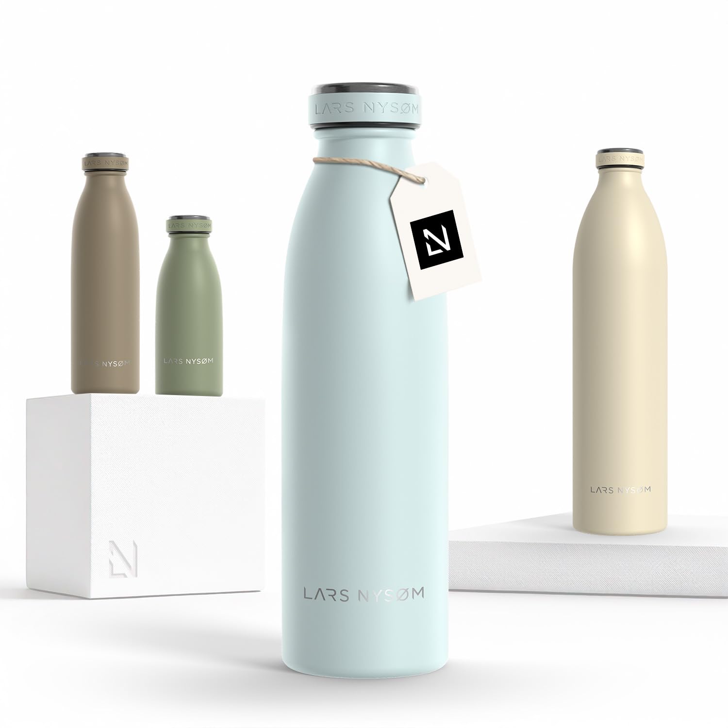 Stainless Steel Insulated Water Bottle 12oz 17oz 25oz 34oz 51oz
