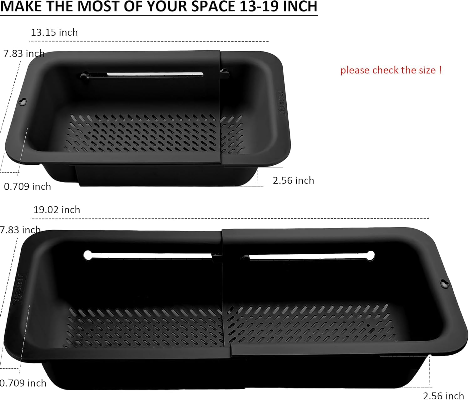 Collapsible Colander for Kitchen