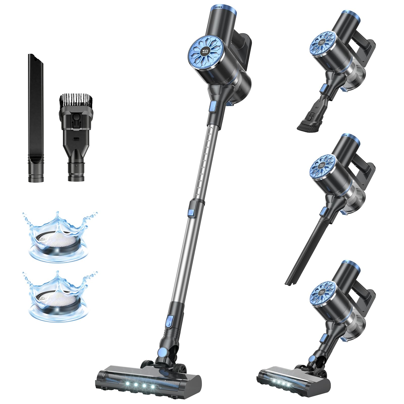 Cordless Vacuum Cleaner with Self