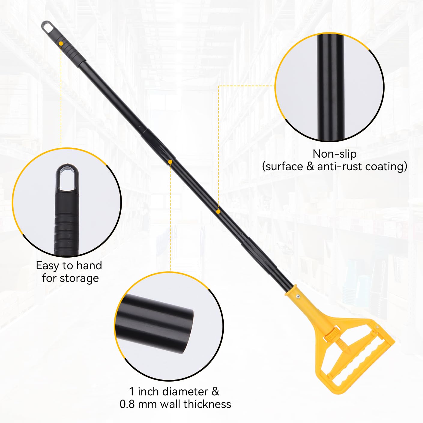 Mop Handle Commercial Heavy Duty