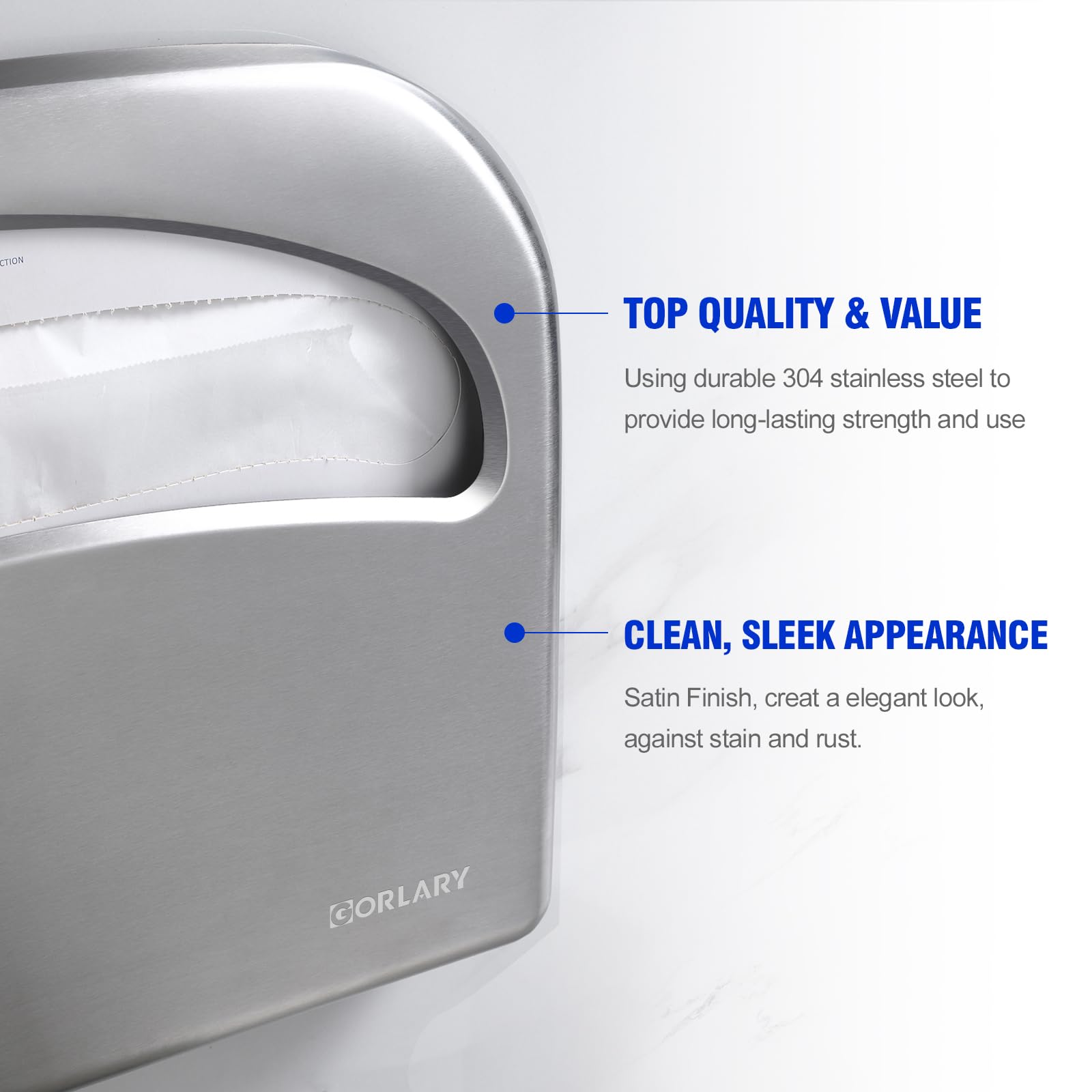 Commercial Toilet Seat Cover Dispenser Wall Mount