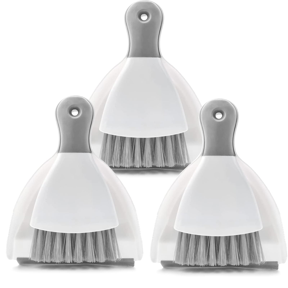 Small Hand Dust Pan and Brush (3 Count)