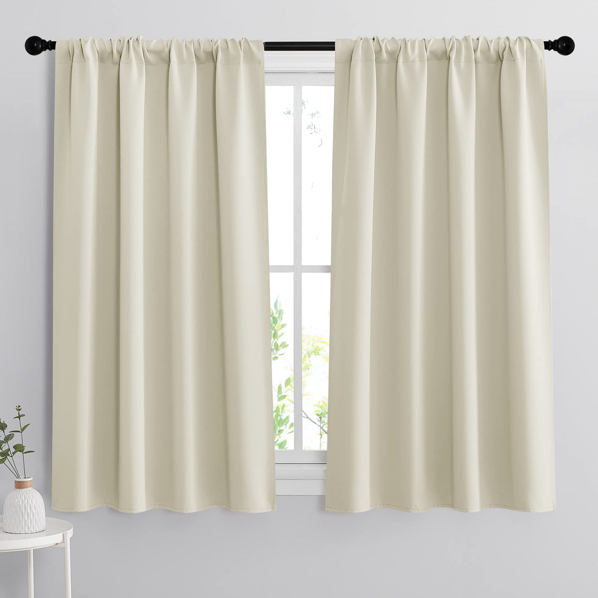 Short Curtains for Bedroom (2 Count)