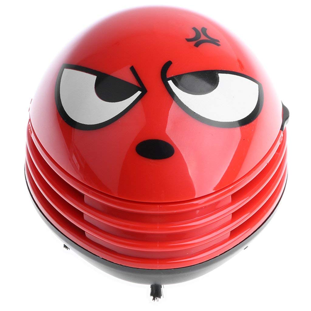 Cute Portable Cartoon Mini Desktop Vacuum Desk Dust Cleaner