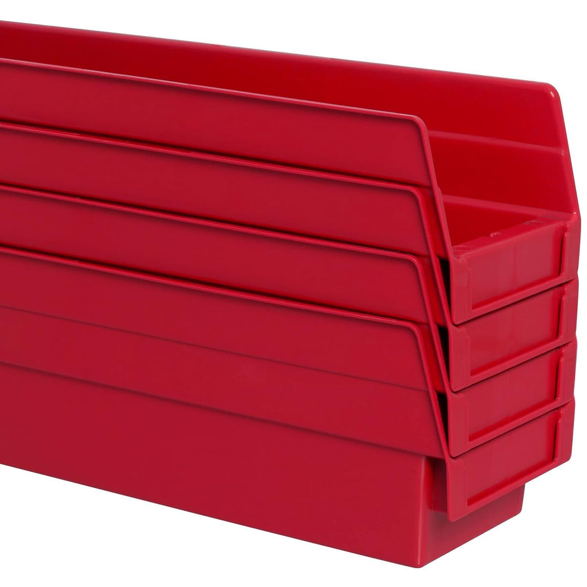 30120 Heavy Duty Plastic Shelf Bins (24 Count)
