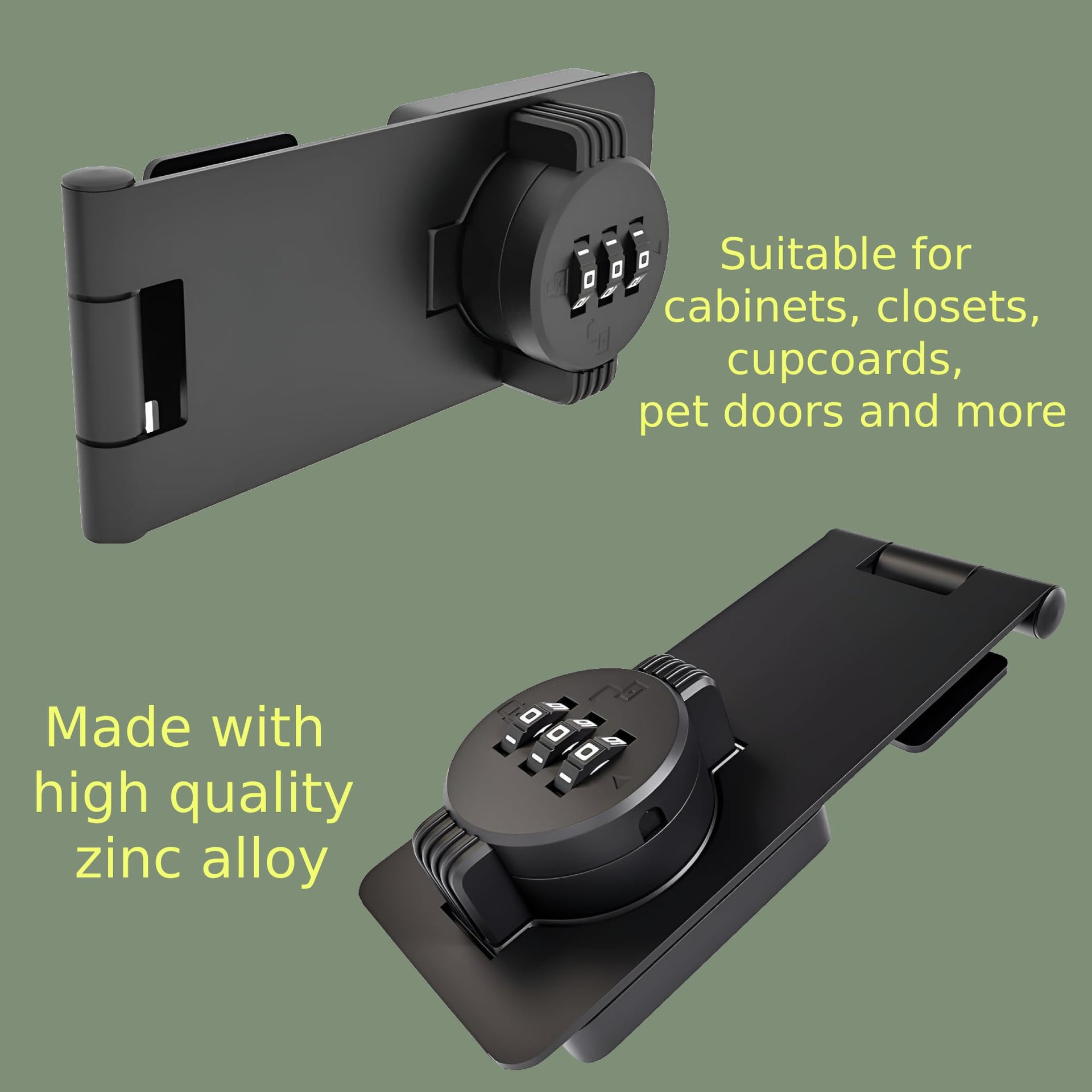 Keyless Combination Lock 3