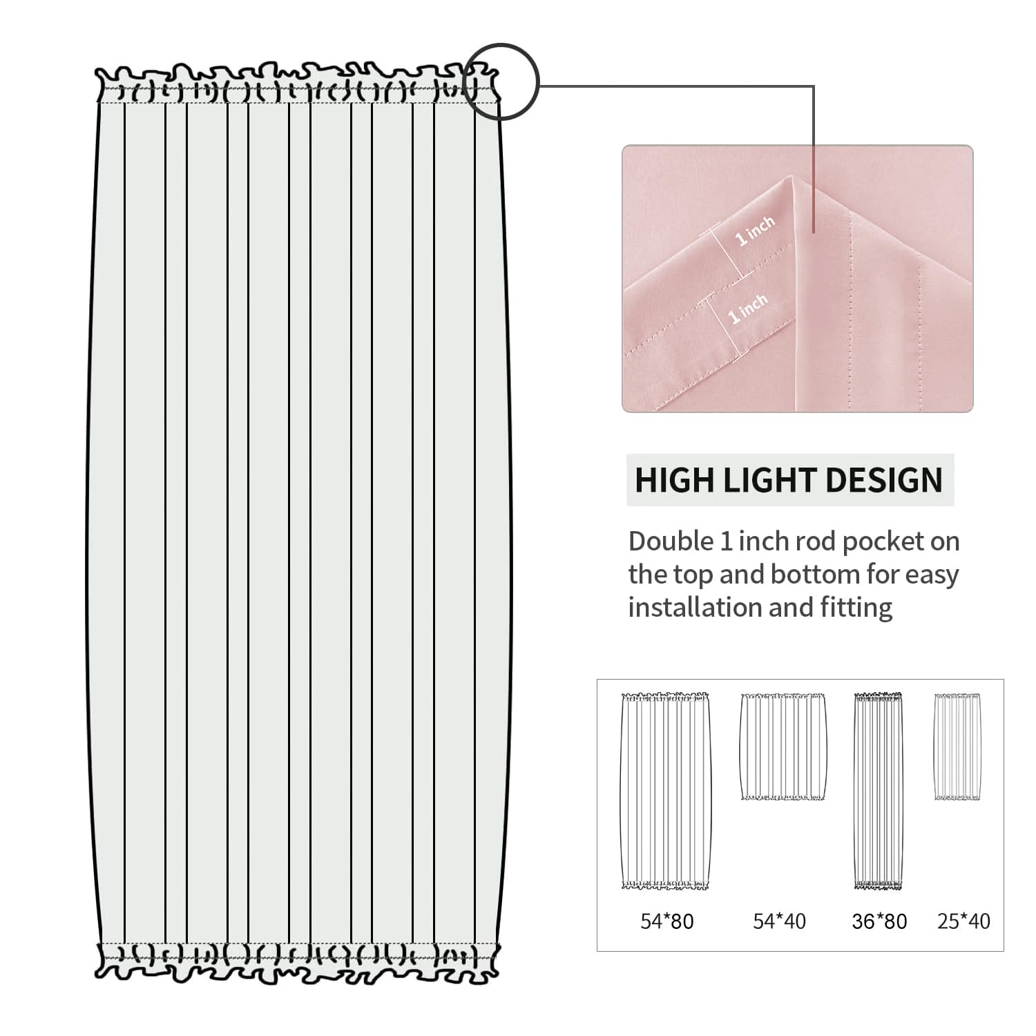 French Door Curtains