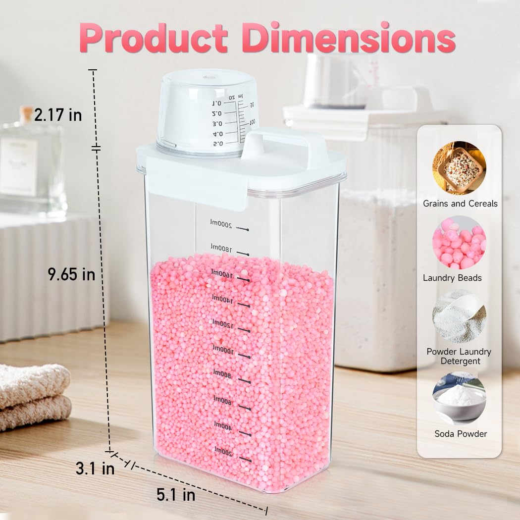 2 Packs Laundry Detergent Dispenser