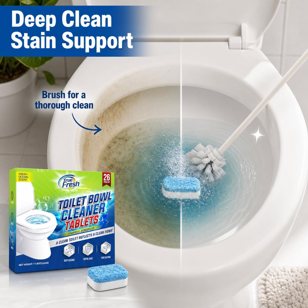 Toilet Bowl Cleaner Tablets (26 Count)
