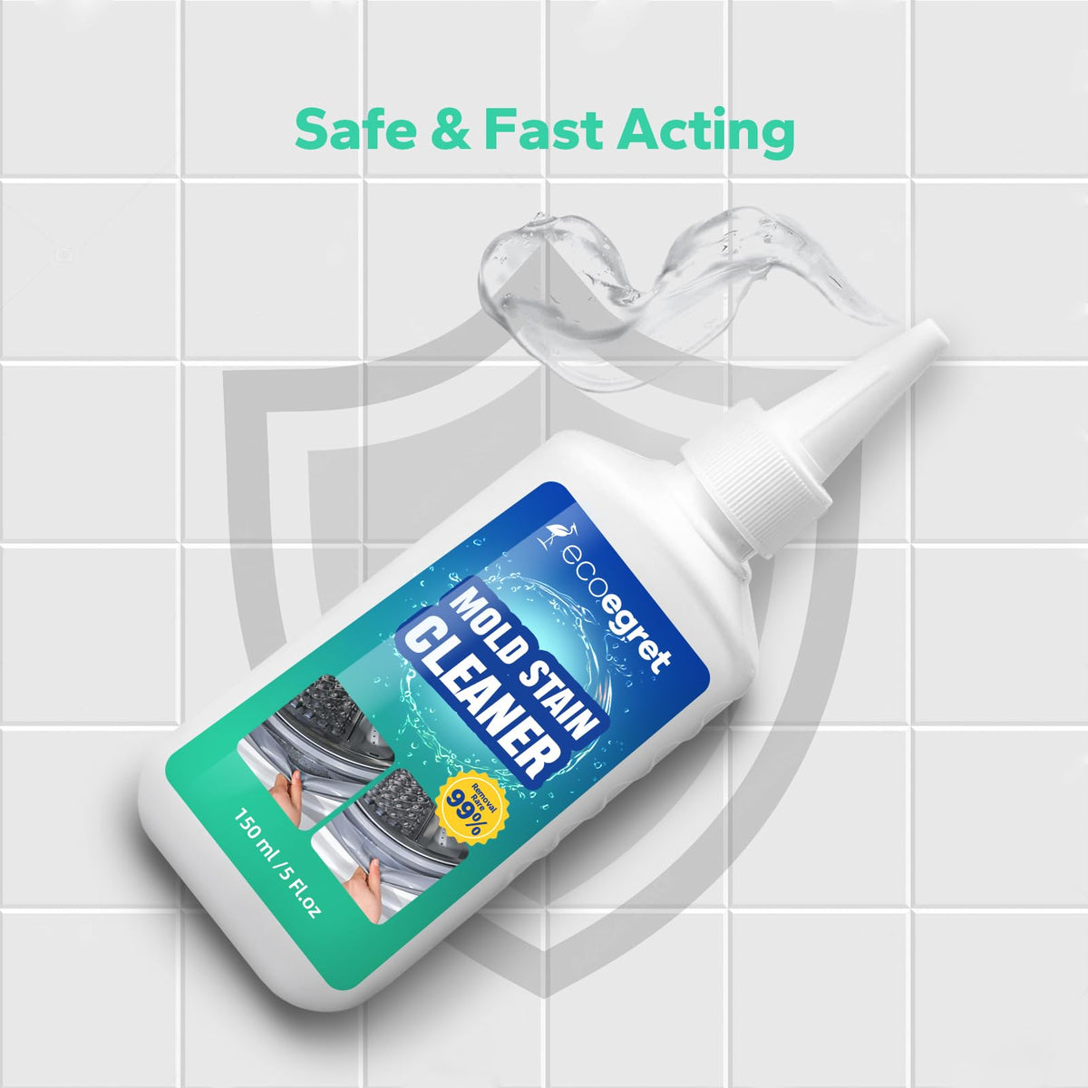 Mold Stain Remover Gel (5 Fl Oz)