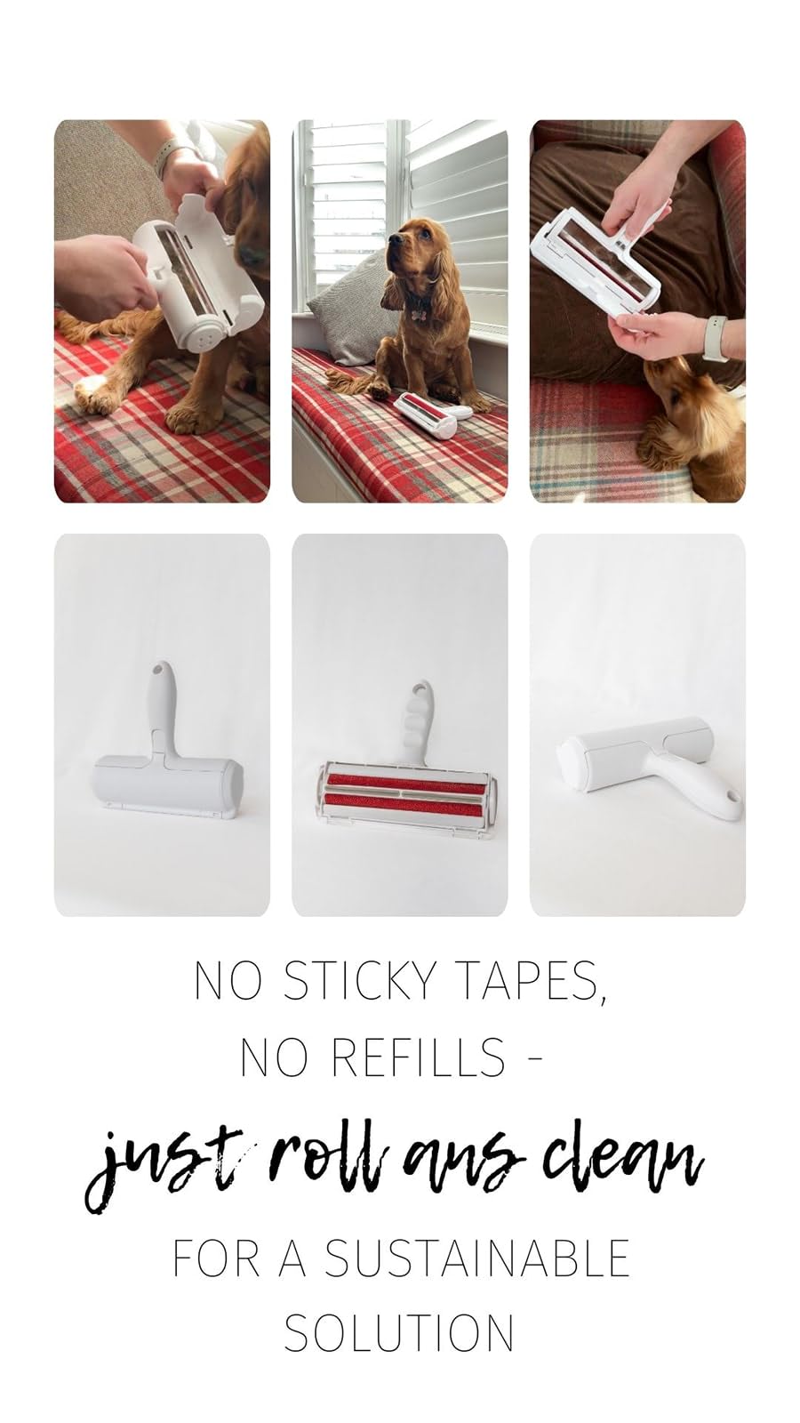 Reusable Pet Hair Remover & Lint Roller