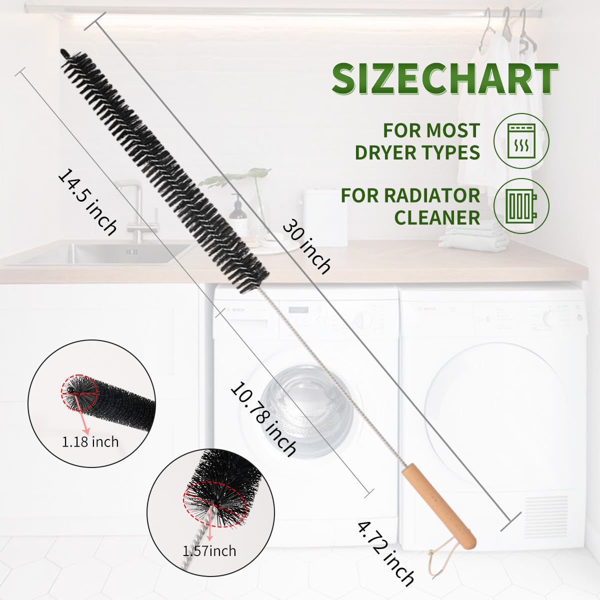 Dryer Vent Cleaner Kit