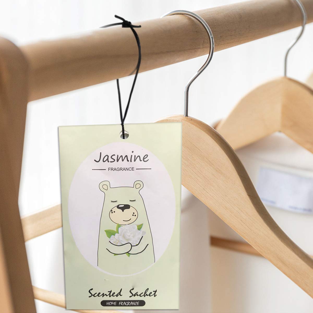 14 Packs Jasmine Scented Sachets Bag for Drawer and Closet Gift Home Fragrance Odor Eliminator (14 Count)