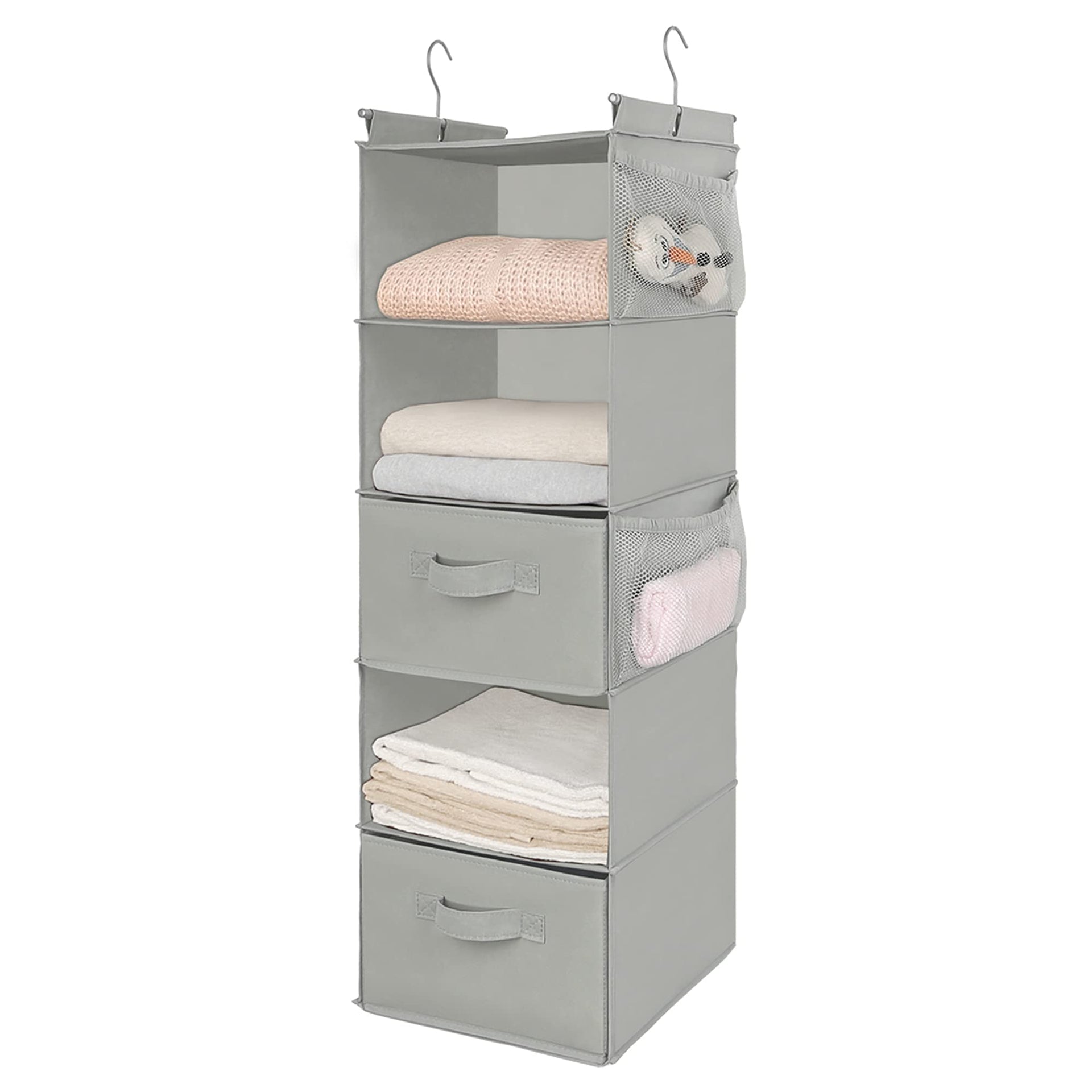 5 Tier Shelf Hanging Closet Organizer (5 Count)