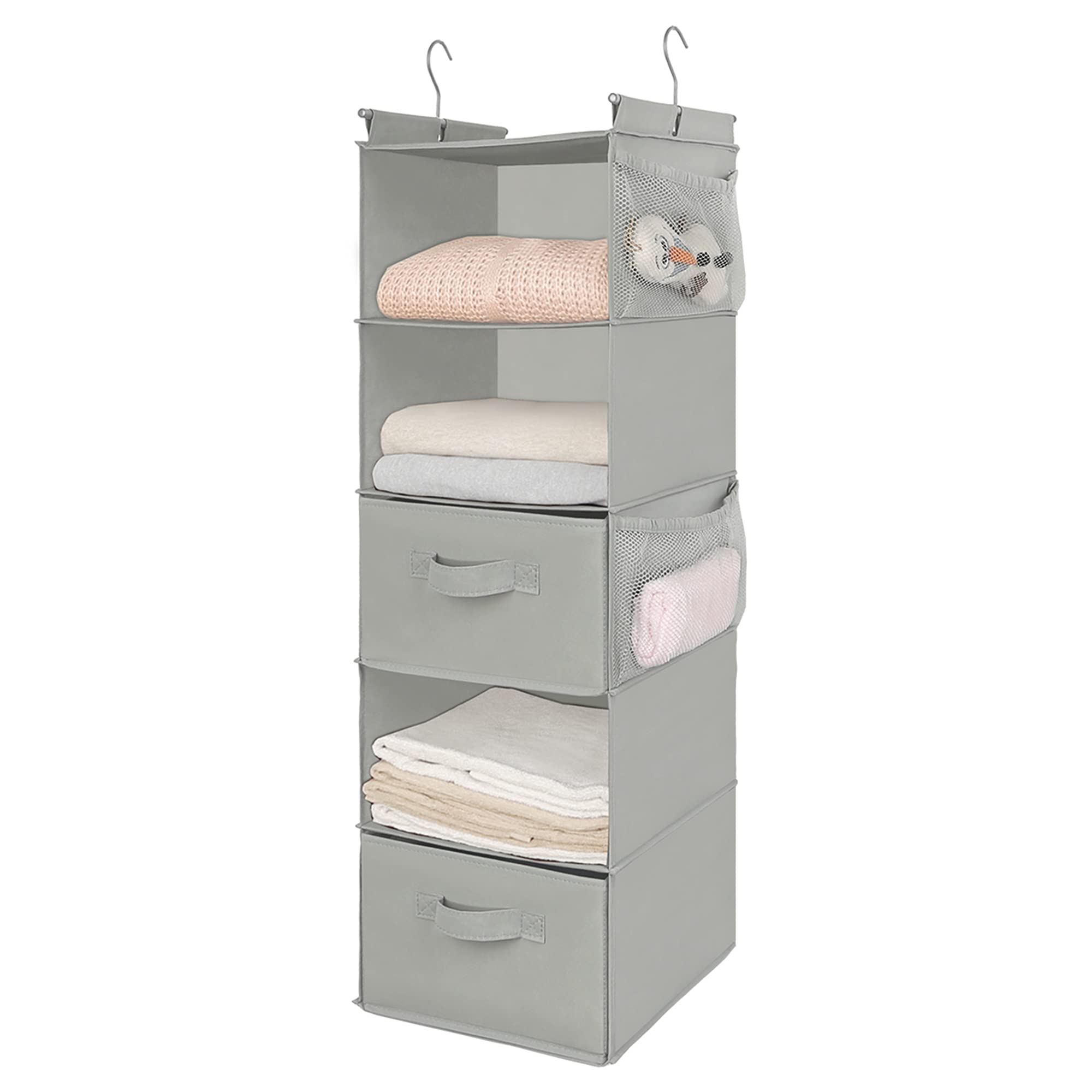 5 Tier Shelf Hanging Closet Organizer (5 Count)