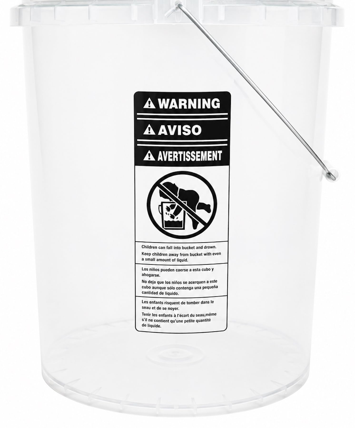 5 Gallon Premium HPDE Plastic Bucket
