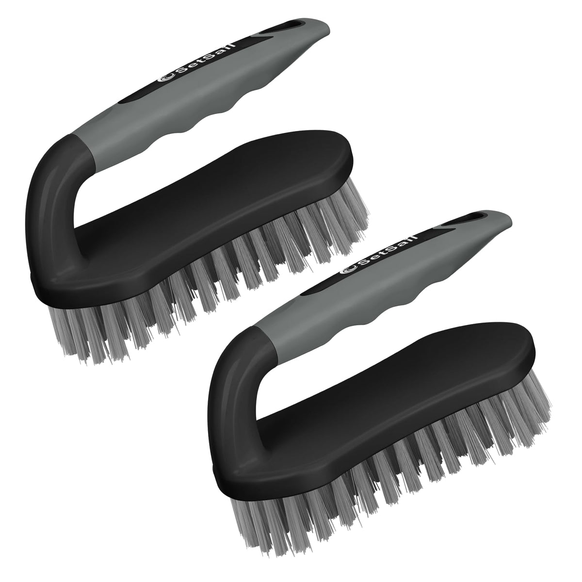 Scrub Brush Stiff Bristle Cleaning Scrubber (2 Count)