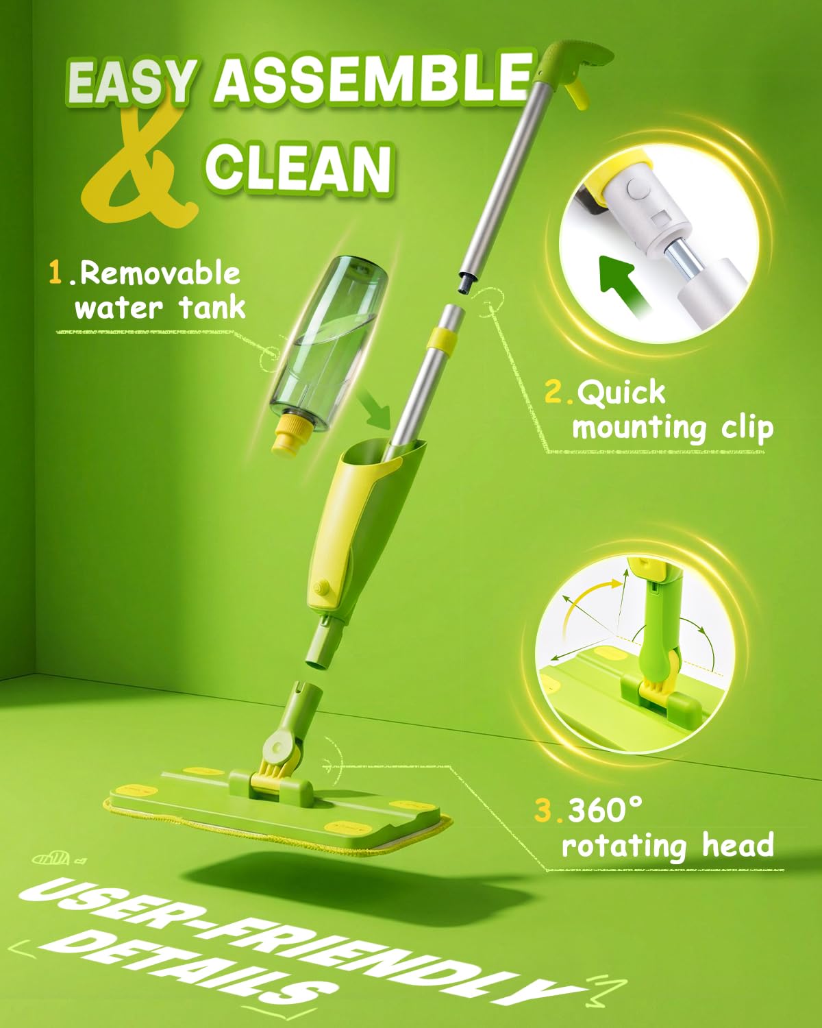 Toddler Spray Mop