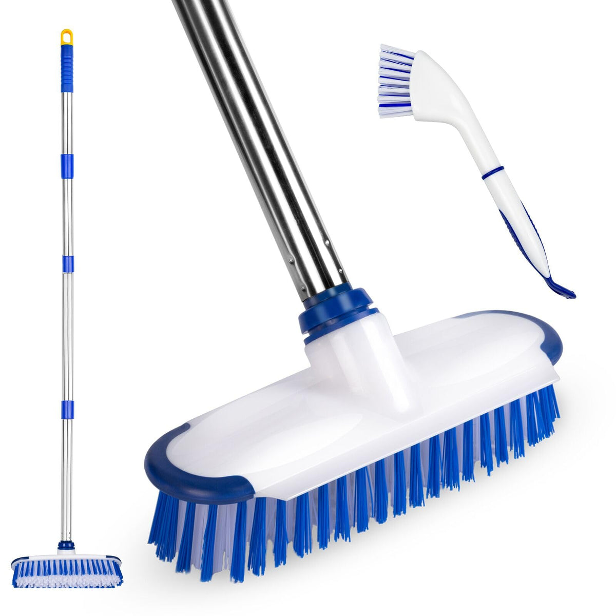 Floor Scrub Brush with Long Handle