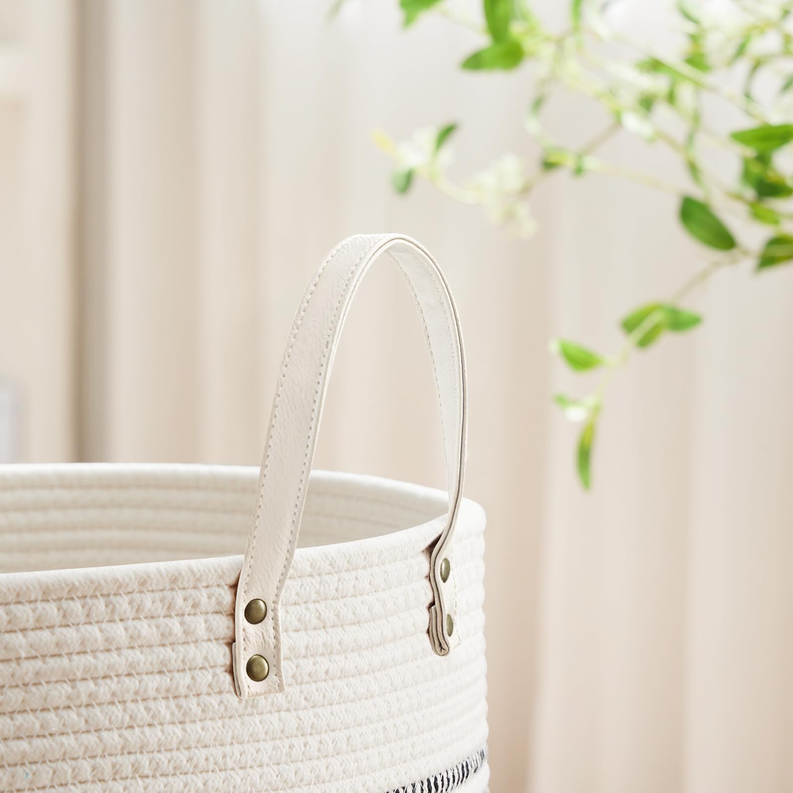 58L Tall Woven Rope Laundry Hamper (1961.2133 Fl Oz) - ModHome Supplies
