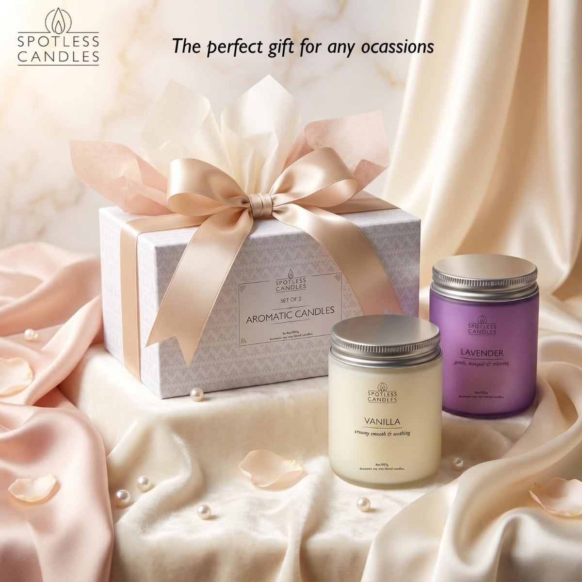 Aromatic Candles Two Pack (2 Count)
