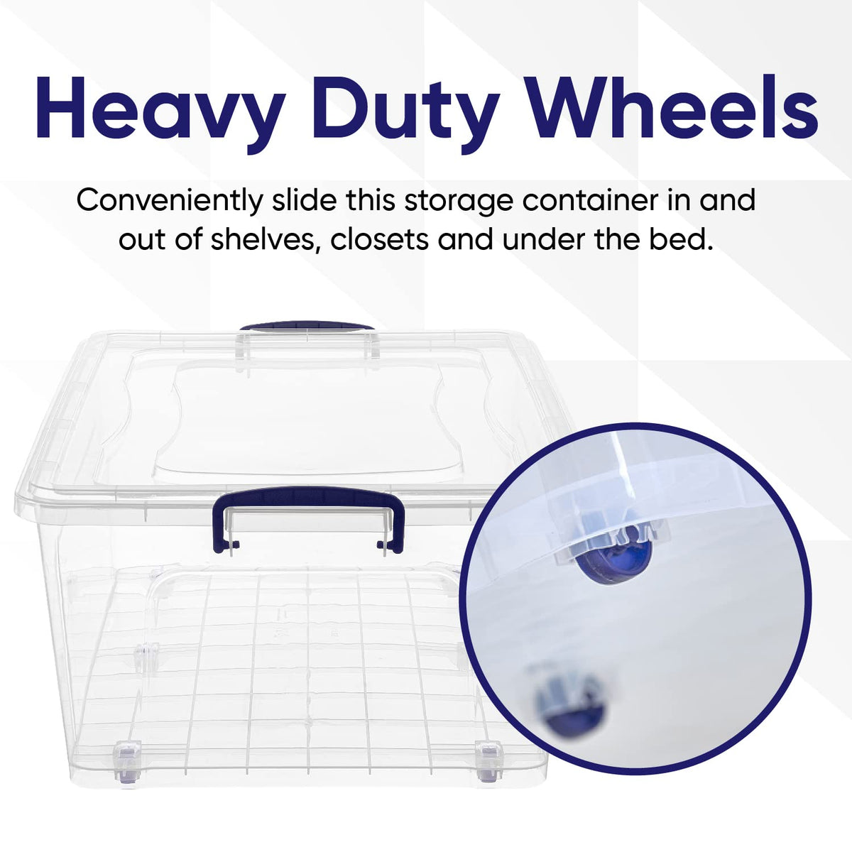 Storage Bins with Lids